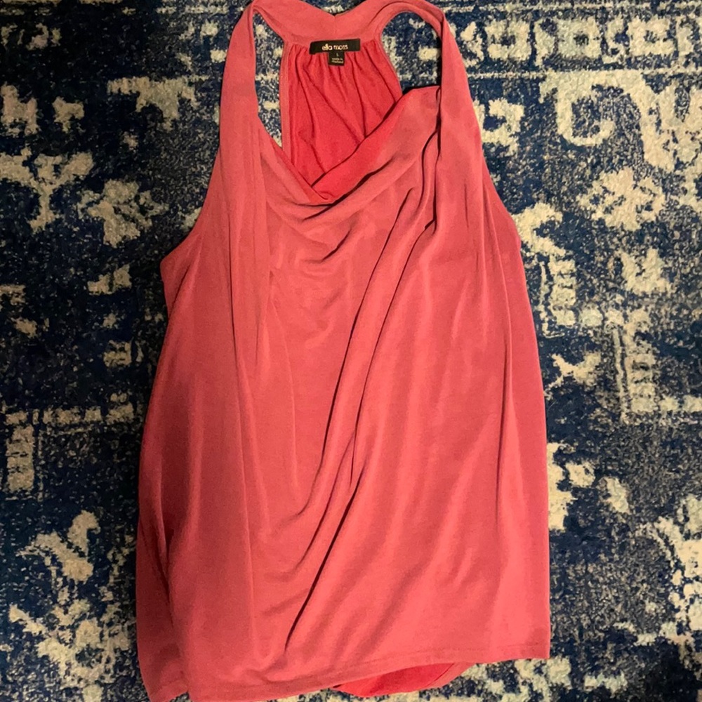 Ella Moss Pink drapey tank